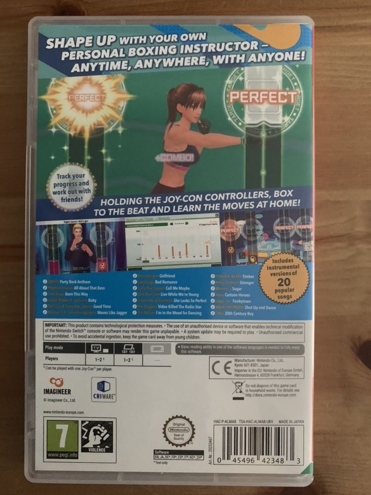 Fitness Boxing Nintendo Switch