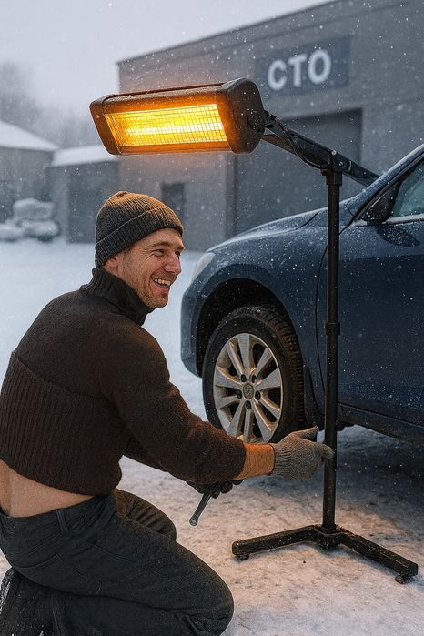 Обігрівач Ufo Line L-1800 для вуличних пунктів обігріву та приміщень