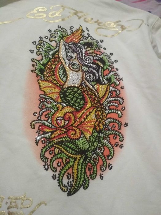 Свитшот,худи,реглaн, бaтник,лонгслив, Ed Hardy vintage zipka 36p. S