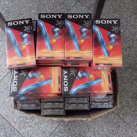 Cassete VHS Sony Premium 240min.