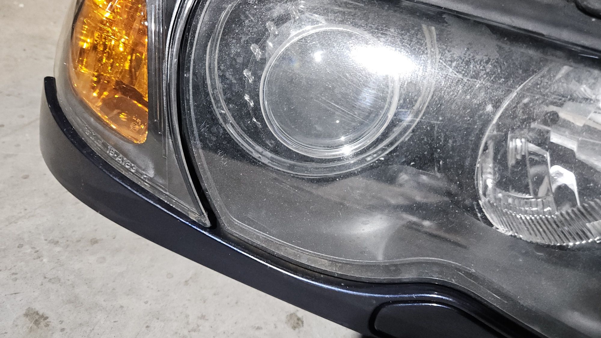 Lampa prawa BMW E46 xenon polift sedan spryskiwacz lampa przednia przó