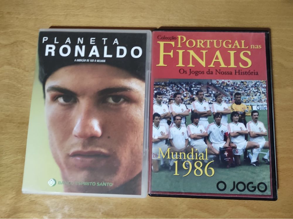 Dvds Desporto: 2€ pelo conjunto.