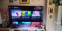 65 Sony Android tv Wysoki model 4k z WiFi youtube Netflix i