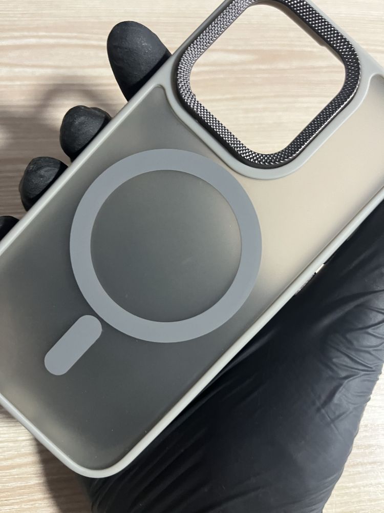 Акция!Матовый Чехол С MagSafe Магнитом для IPhone 15/16/pro/proMax