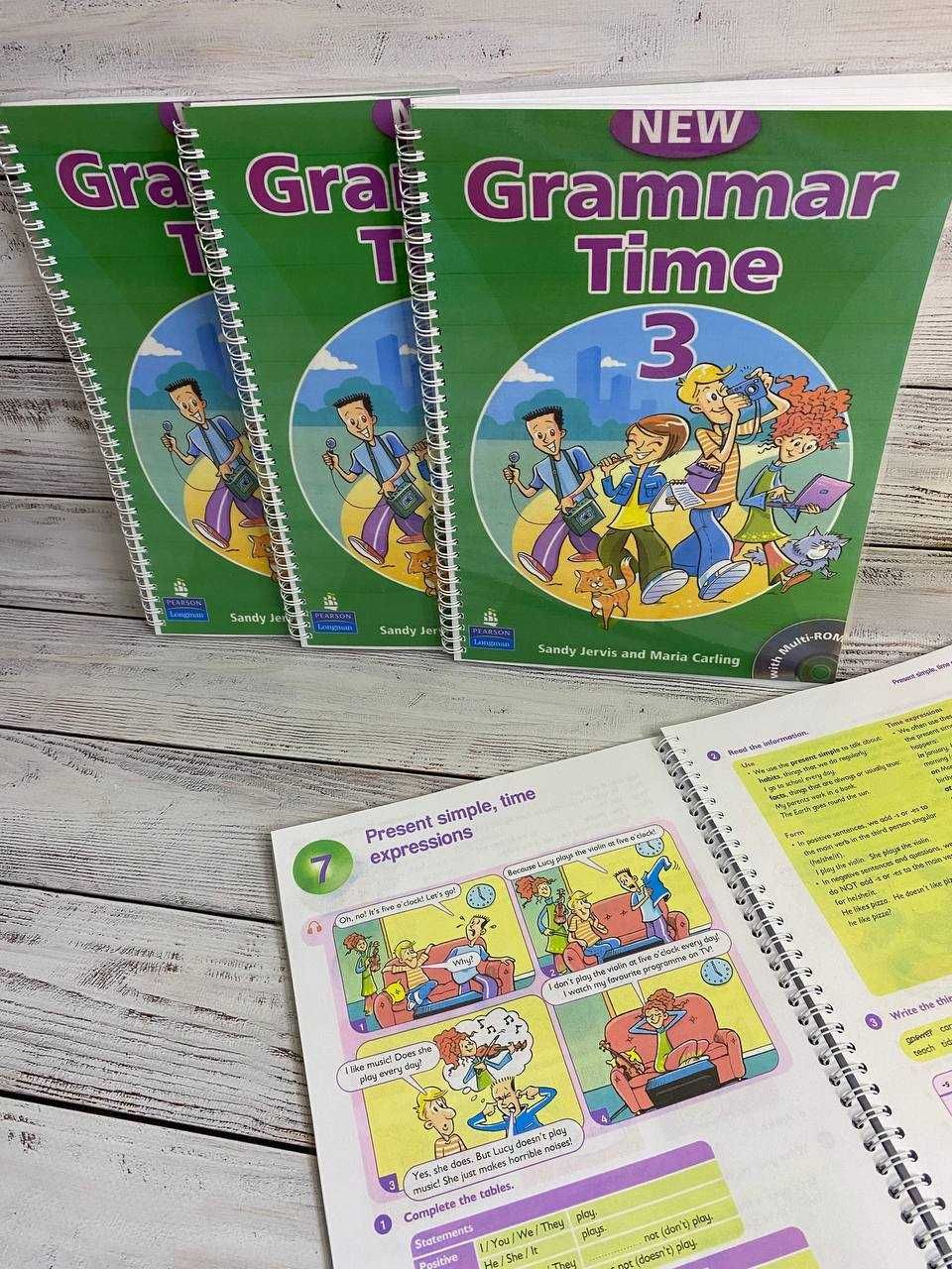 New Grammar Time 1 , 2 , 3 , 4 , 5 + АУДІО
