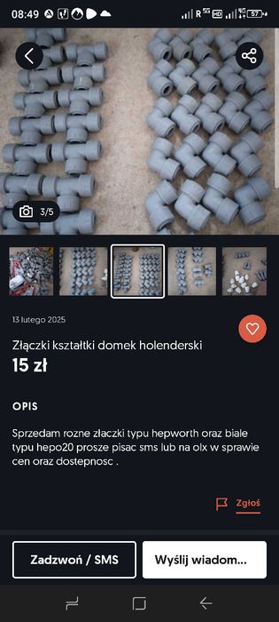 Złaczki  kształtki hepworth , domek holenderski i