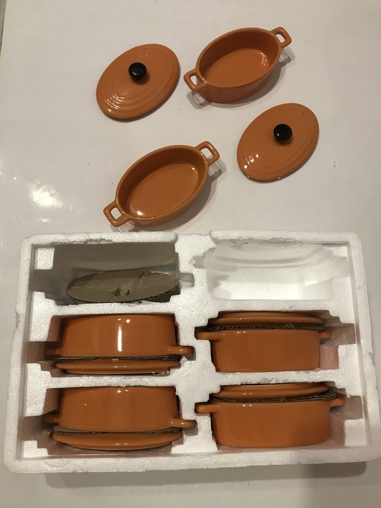 Новые керамические порционные формочки для  выпекания
