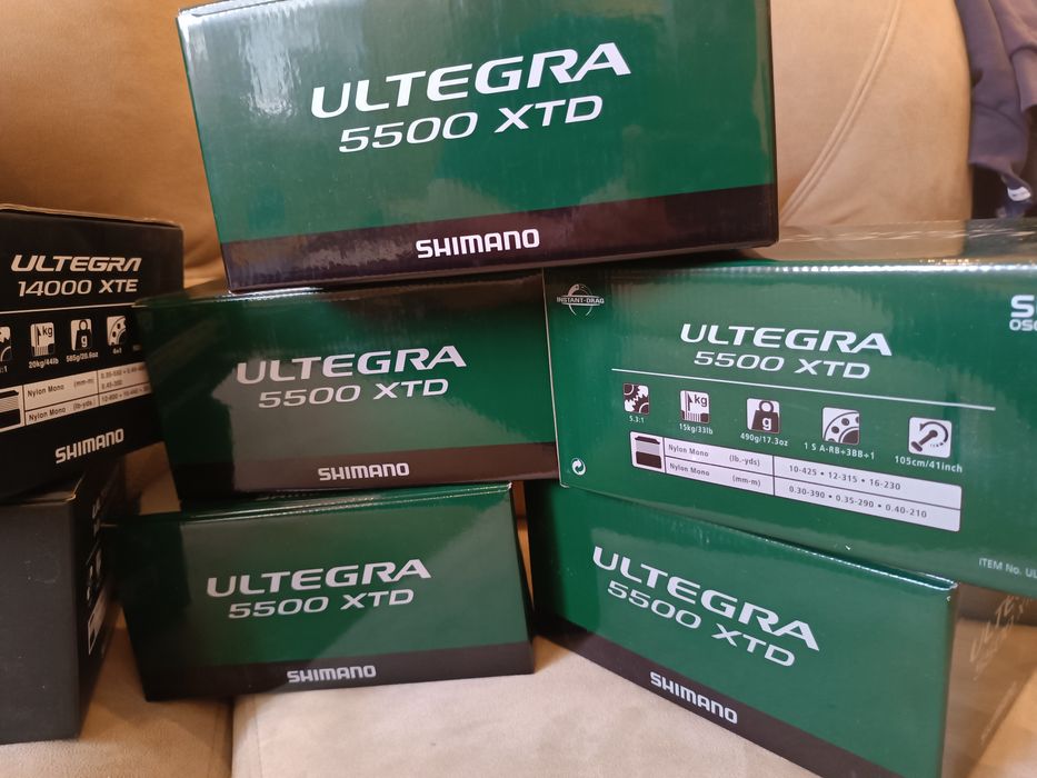 Котушки Shimano Ultegra 5500/14000