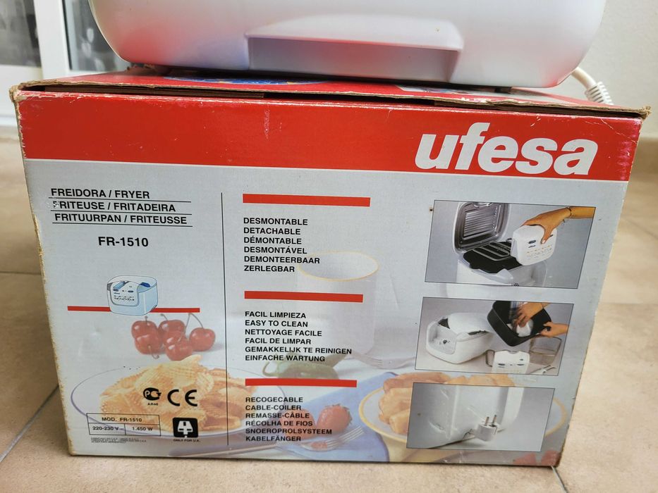 Fritadeira a óleo UFESA - usada 1 vez