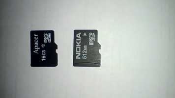 Карта памяти "Apacer" 16GB class 10 и Nokia 512mb.ремонт бойлера