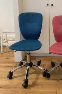 fotel krzesło dziecięce regulowane niebieskie Signal