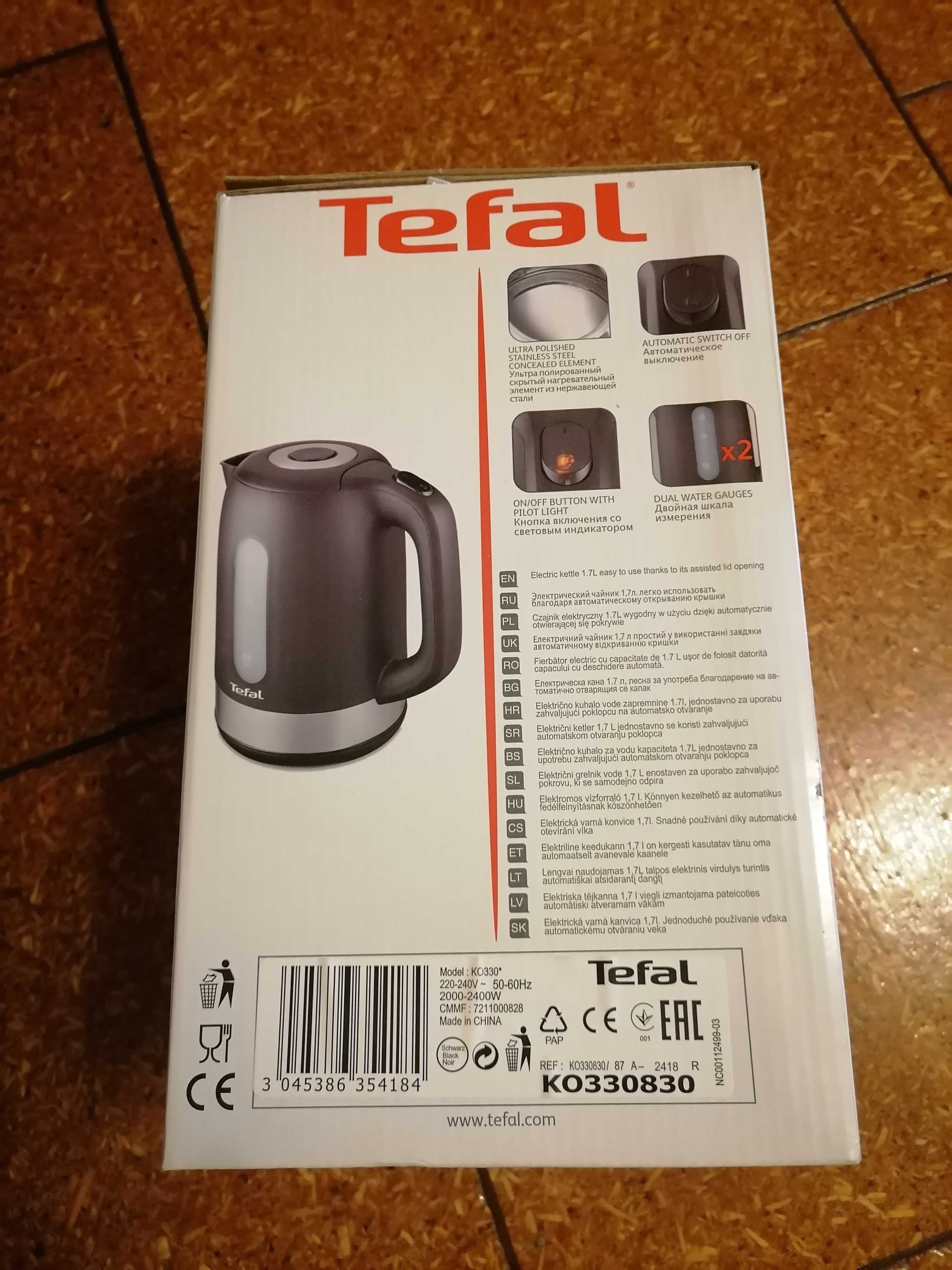 Czajnik elektryczny firmy Tefal