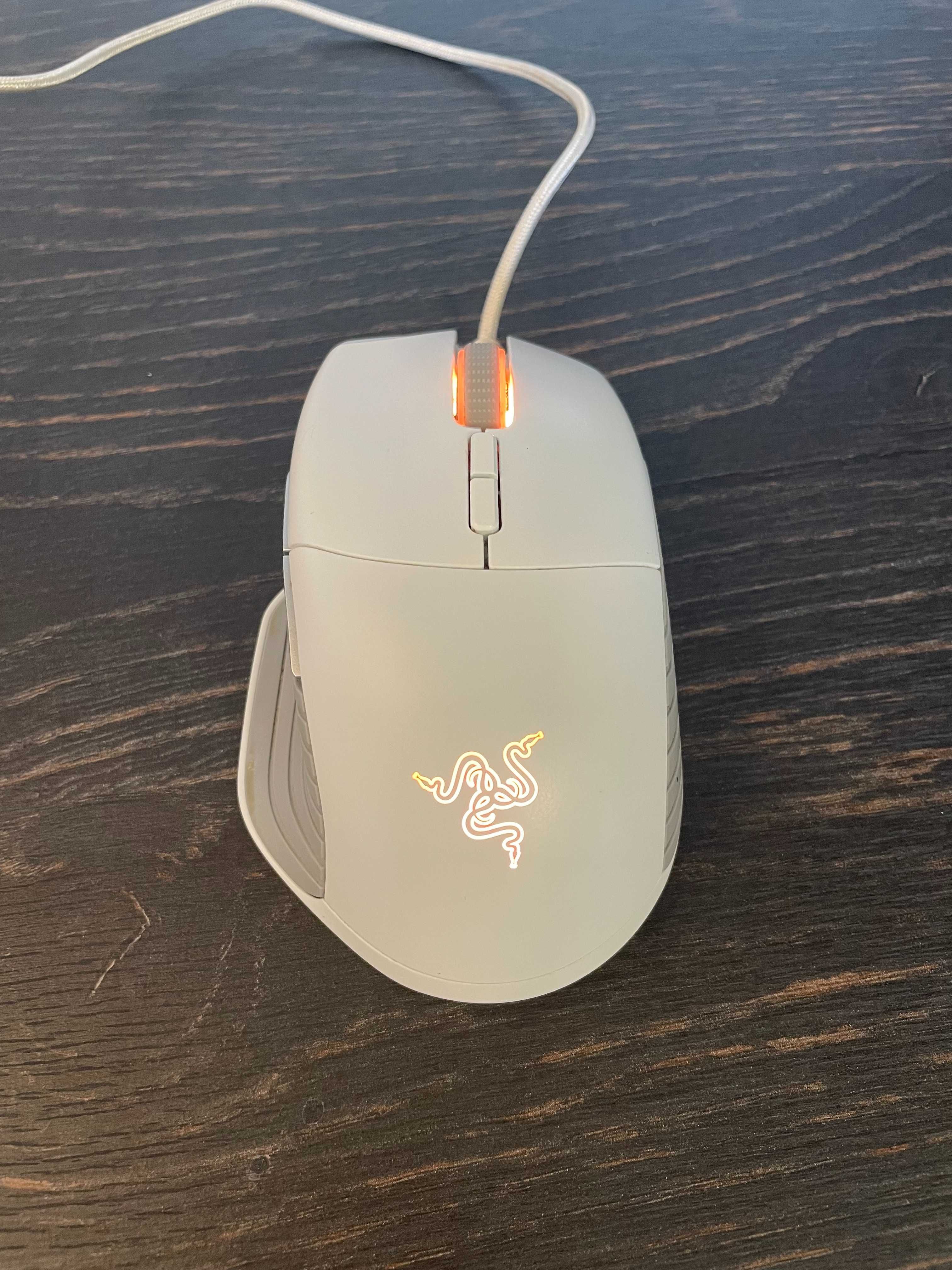 LIMITOWANA Razer Basilisk Mercury White