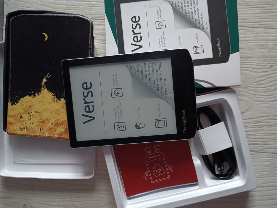 Електронна книга PocketBook Verse 629 + чохол
