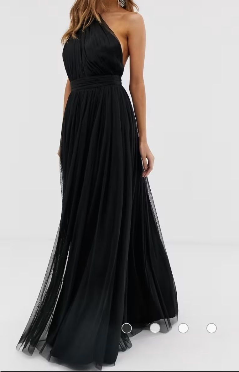 Vestido comprido de Tule asos M