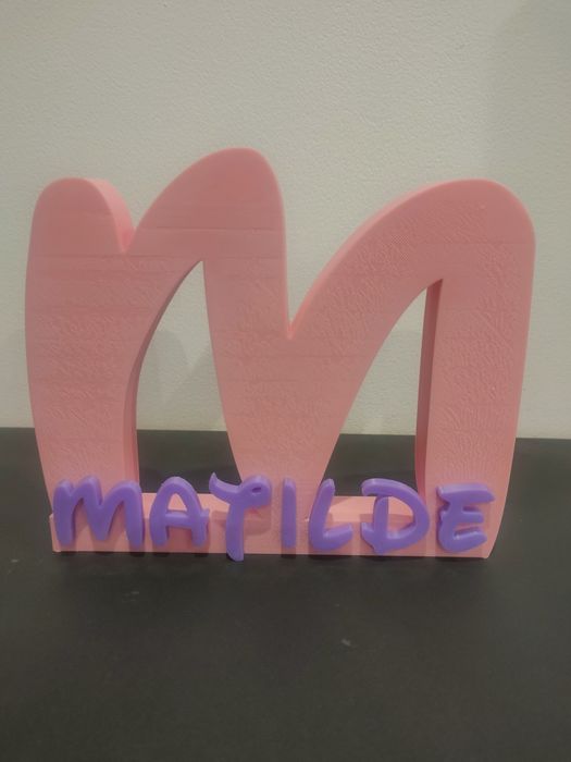 Letras Decorativas Personalizadas em 3D – Nome à Escolha
