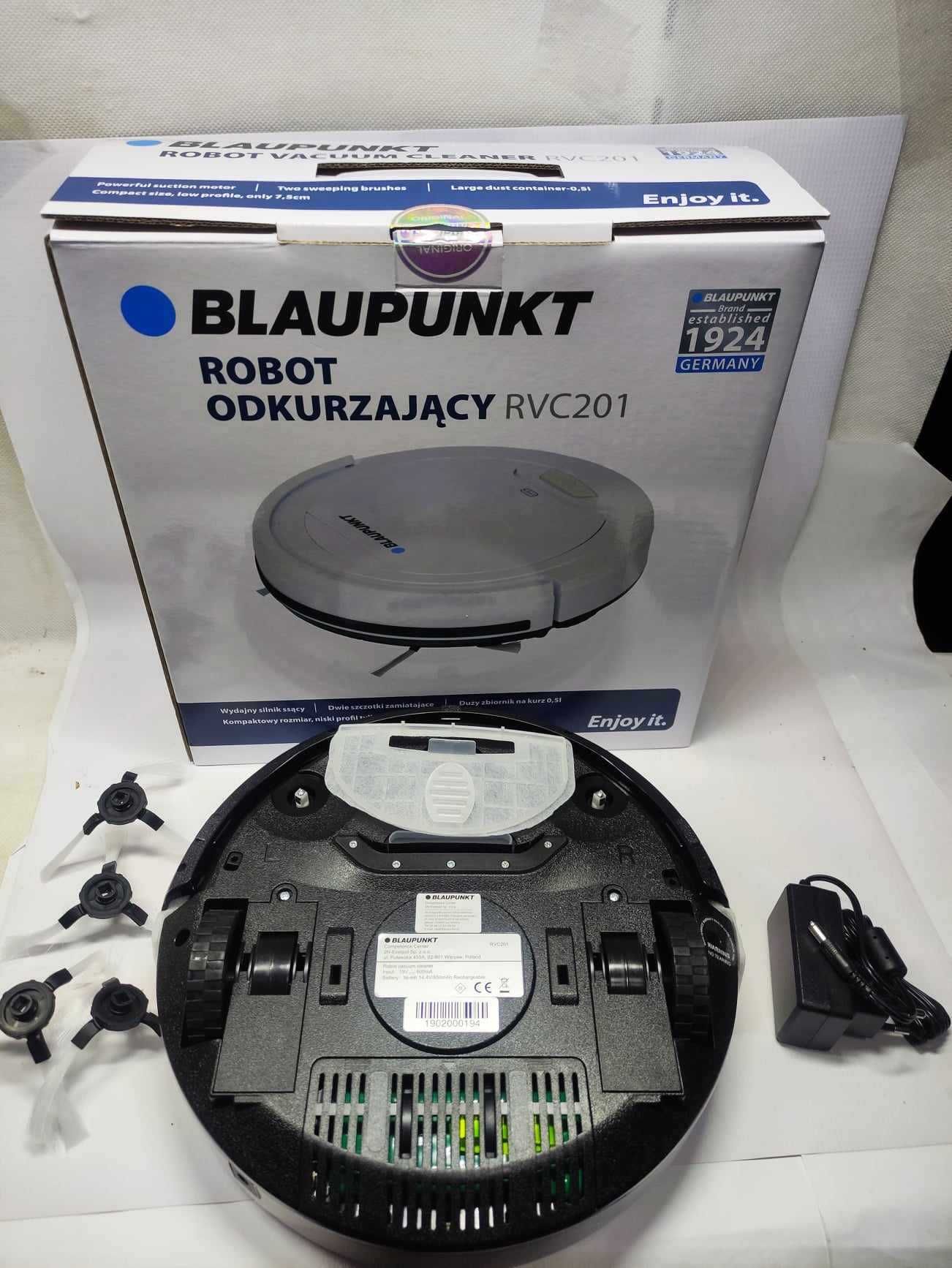 Robot odkurzający Blaupunkt RVC 201 JAK NOWY!!!
