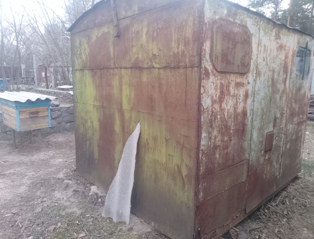 Будка металева для інструментів