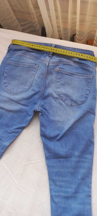 Jeasnys Push UP H&M, niebieskie