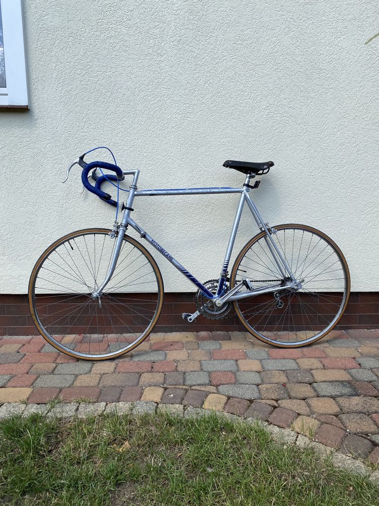 Rower szosowy Motobecane kolarzówka vintage r. 62 + siodełko Brooks