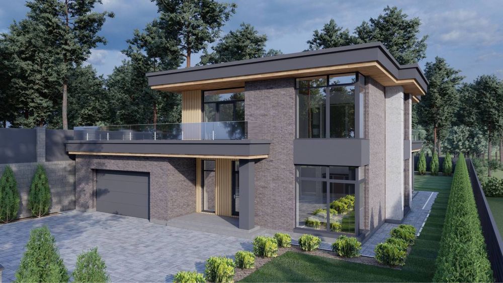 ‼️Будинок з гаражем в КМ Нова Ходосівка. 10 соток. Басейн