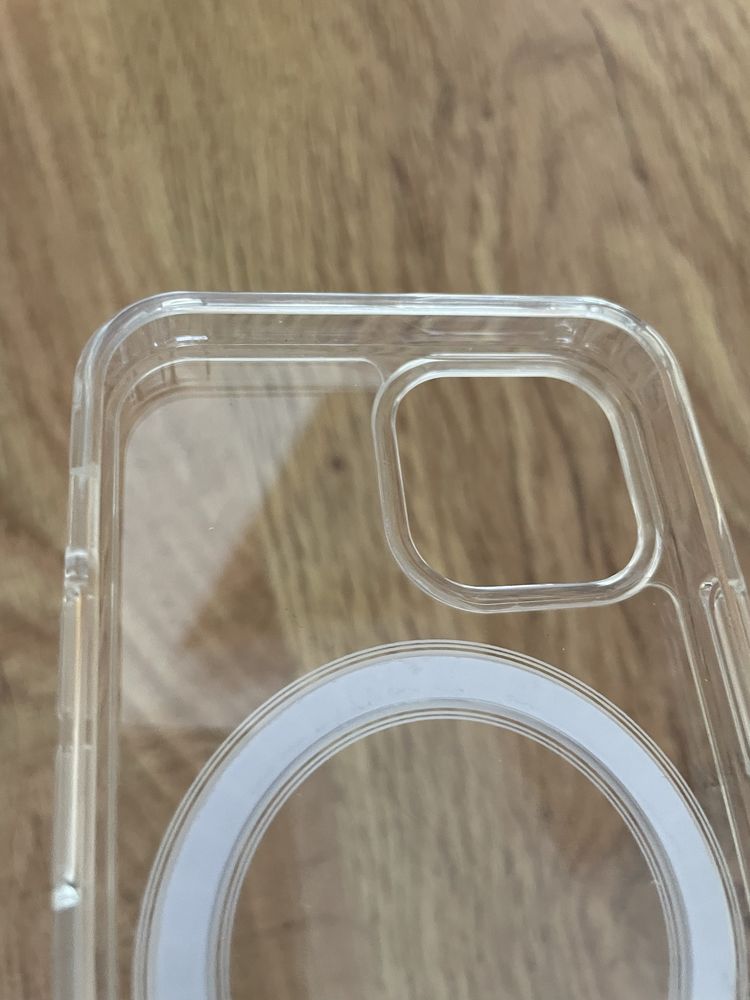Capa transparente tipo magsafe iphone 13 mini