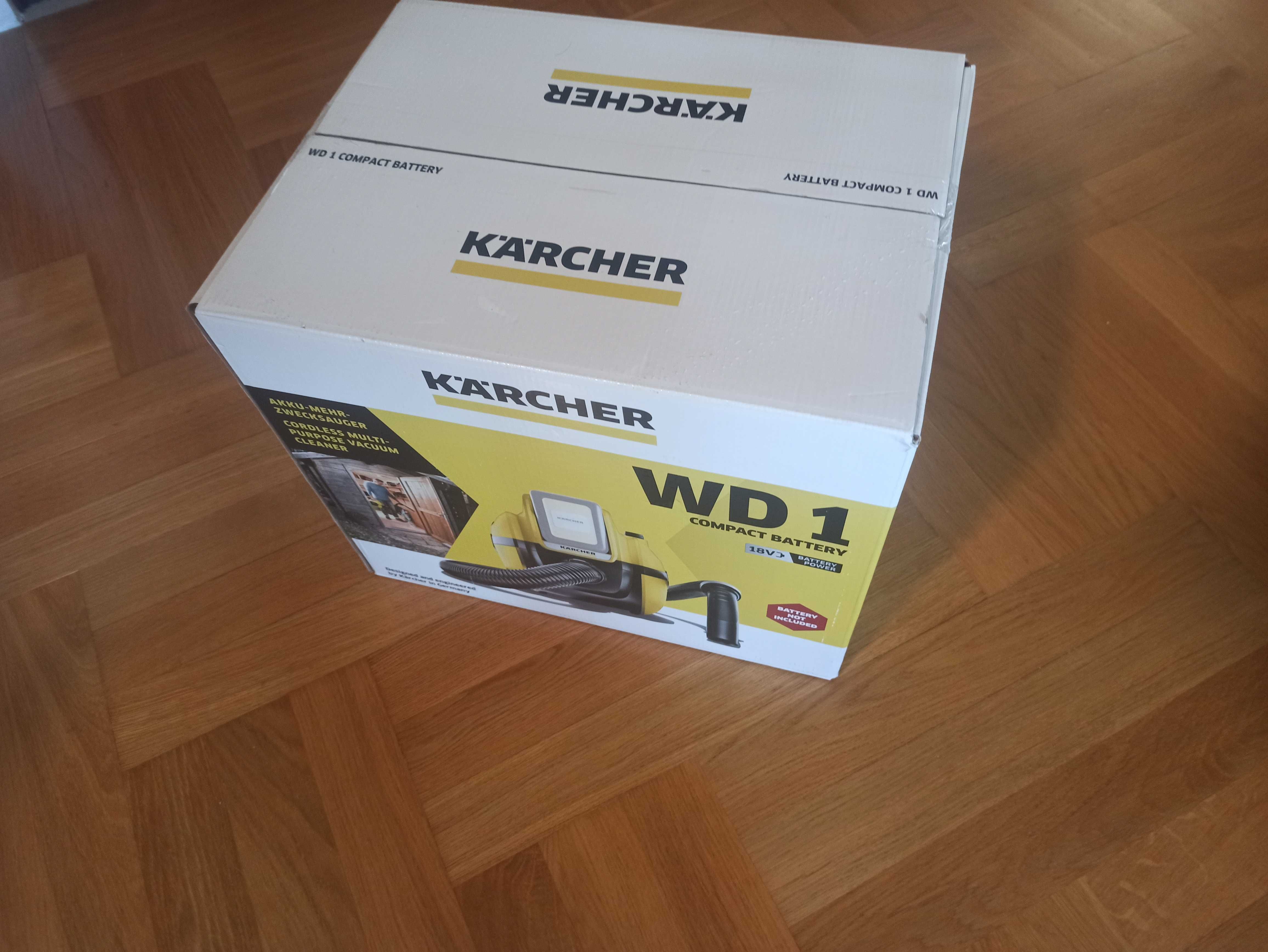 Odkurzacz przemysłowy KARCHER WD 1 Compact Battery