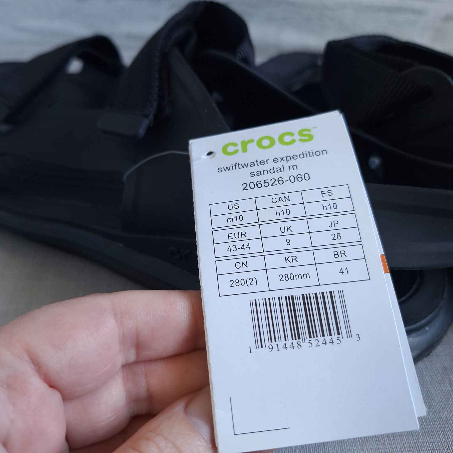 Сандалии, босоножки Crocs Swiftwater Expedition M10 43-44