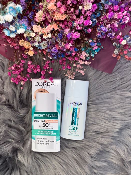 krem L'Oreal loreal bright reveal nowy do twarzy z SPF kolor 01 light