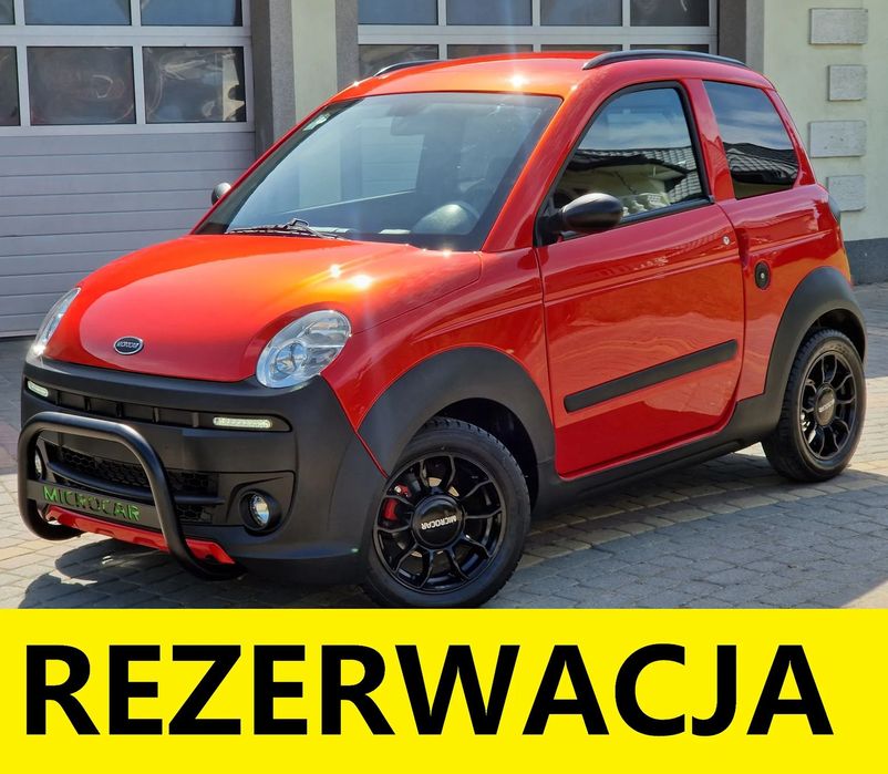 Microcar M.GO Micorcar M.Go HighlandX L6e Kat. AM Czujniki tył EL.Szyby Świetny stan