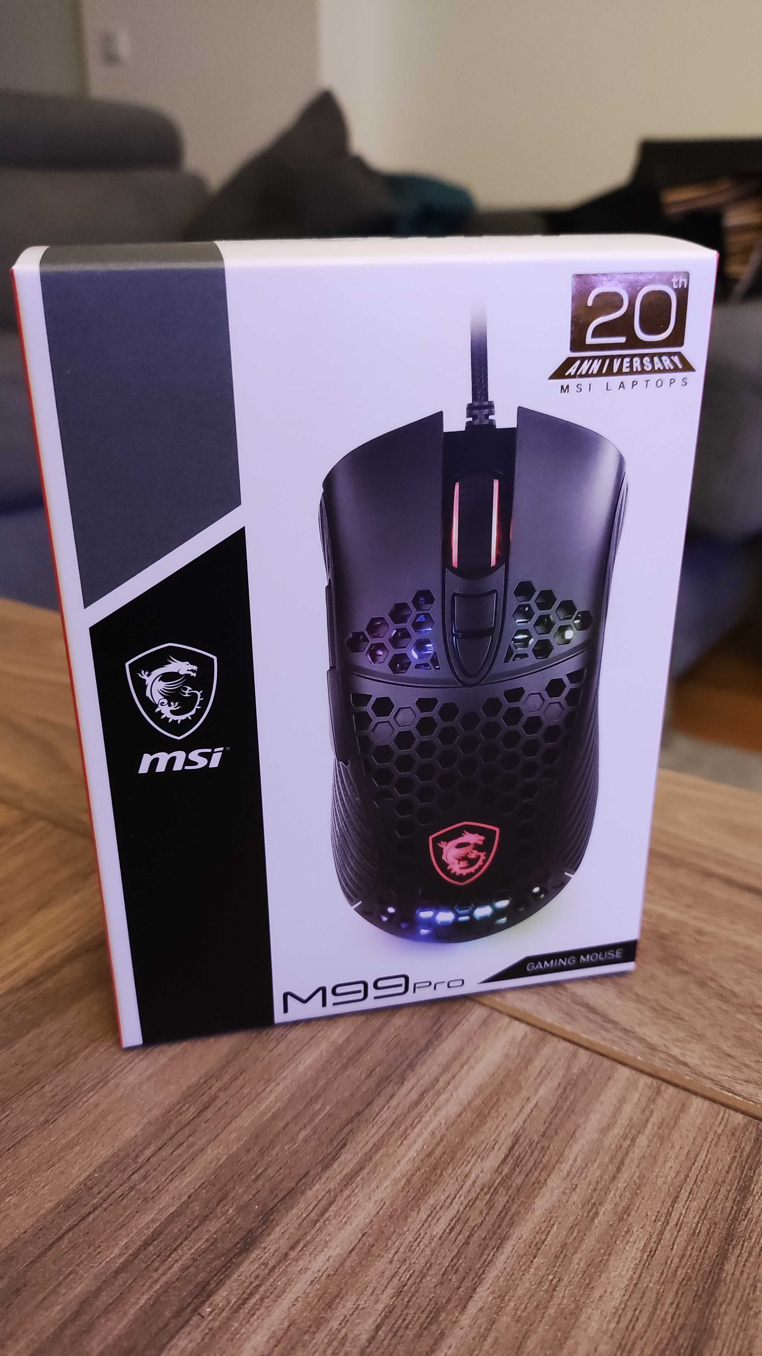 Rato MSI M99 Pro RBG Preto [NOVO]