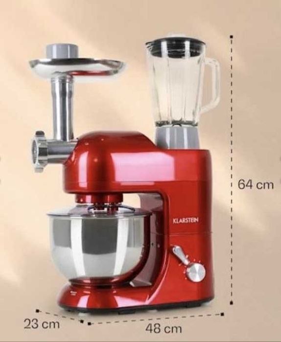 Кухонний комбайн 3в1 Klarstein Lucia Elegance