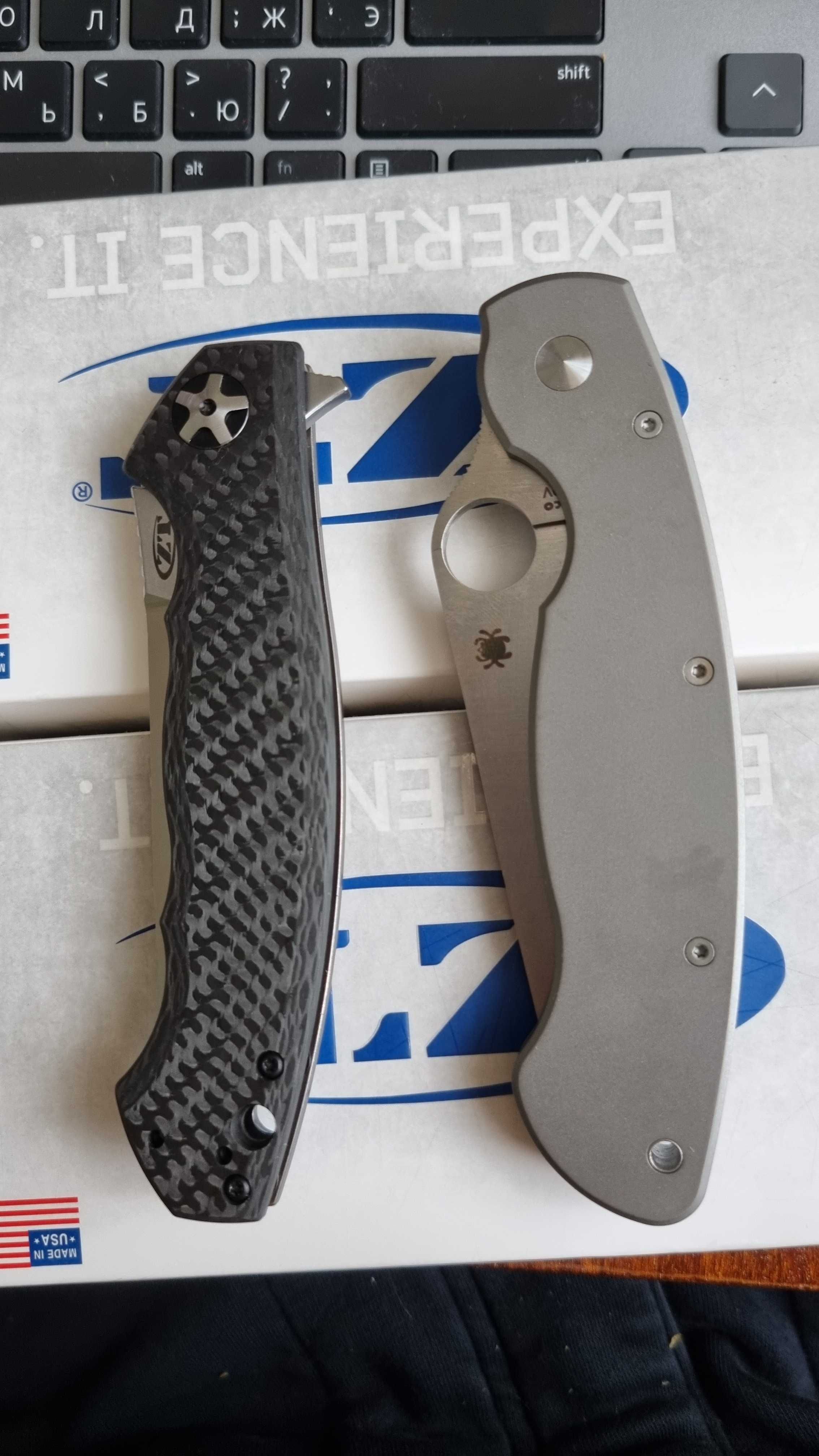 Spyderco military vs zero tolerance 452 456