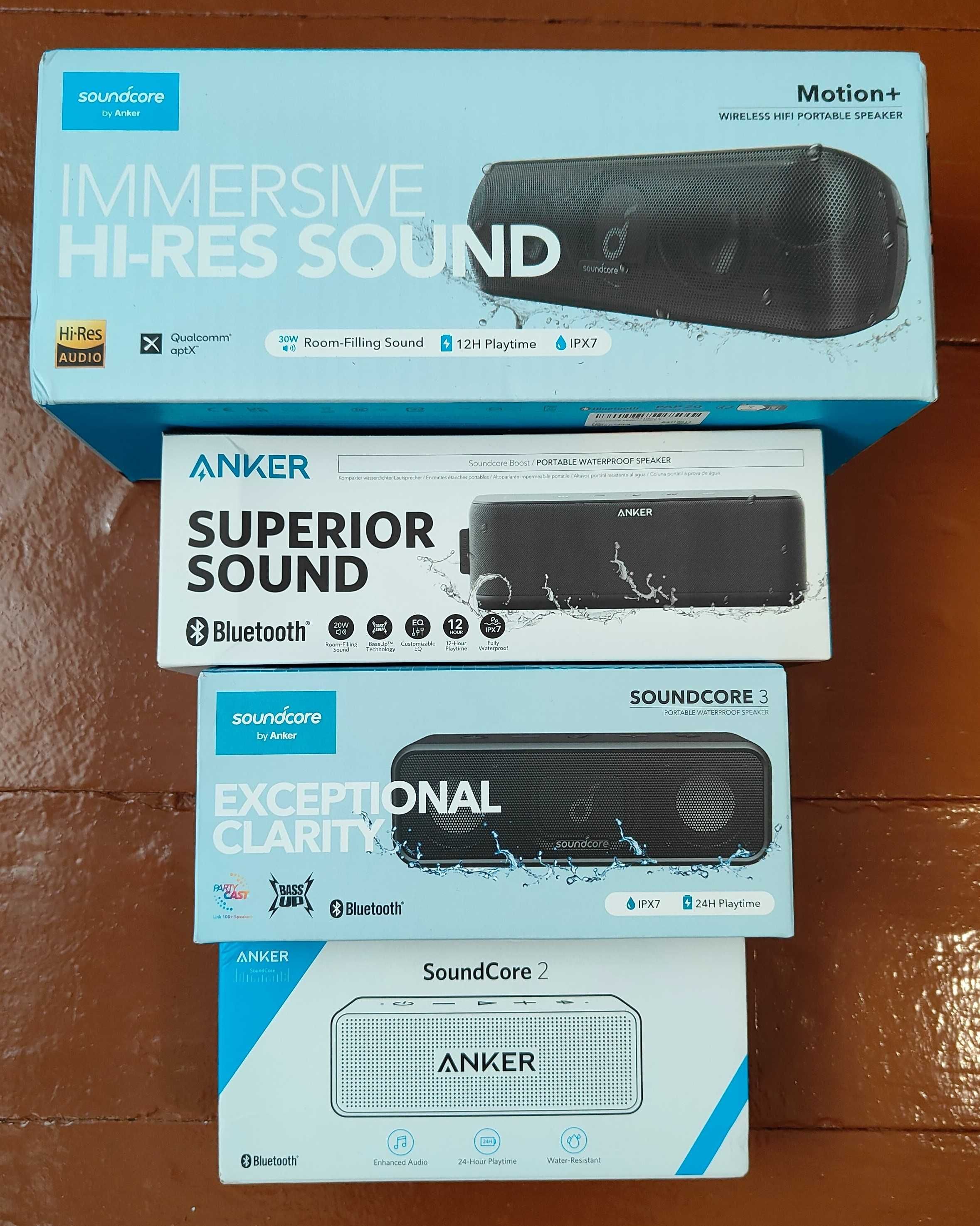 Anker SoundCore 2 /3/ Boost/ Motion Plus+/ Tronsmart Mega