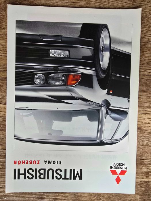 Prospekt Mitsubishi Sigma wyposażenie dodatkowe
