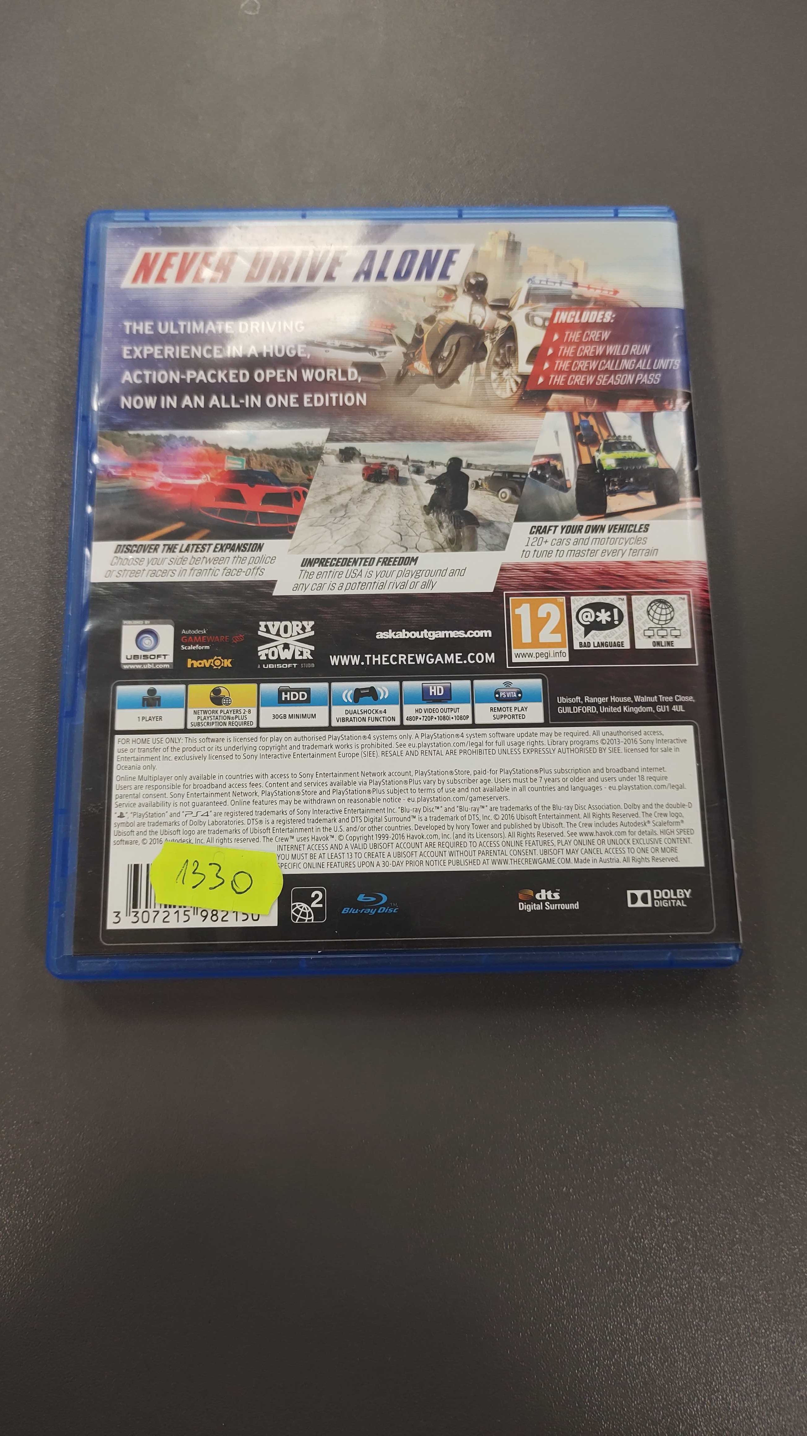 (BP) The Crew Ultimate Edition (Gra PS4)
