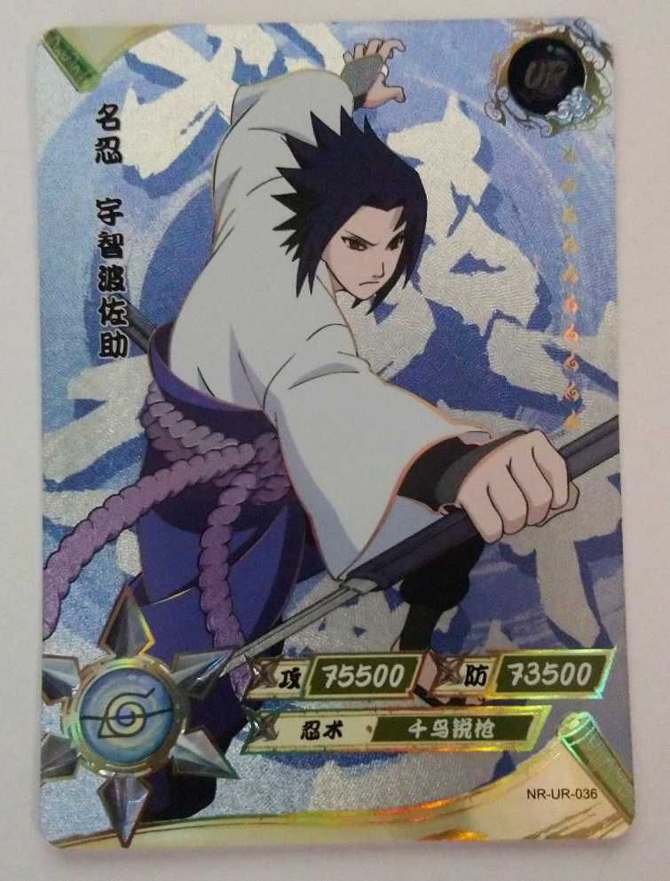 Karta Naruto TCG Kayou Sasuke Uchiha - NR-UR-036