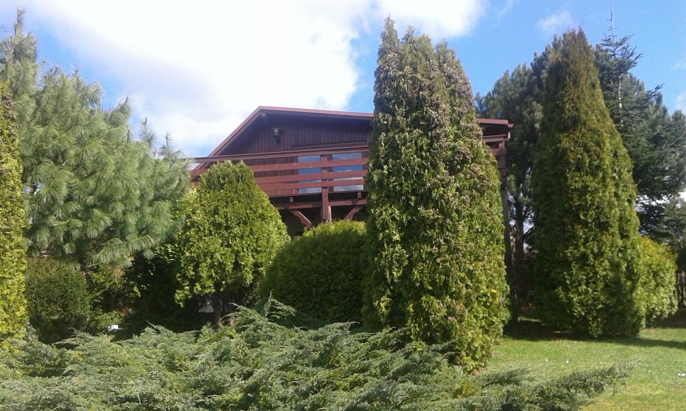 Domek nad jeziorem kaszuby