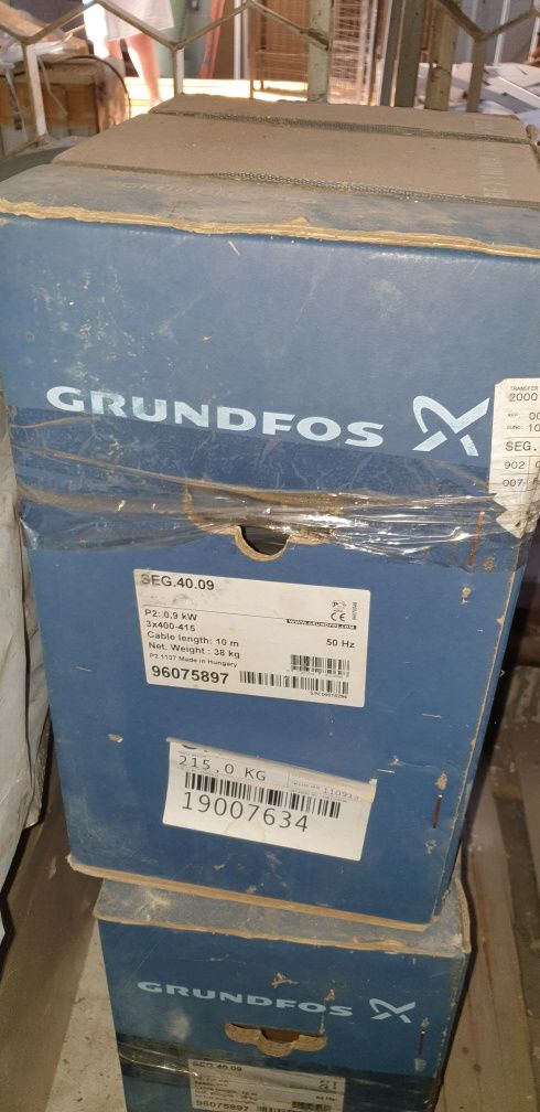 Фекальный насос GRUNDFOS SEG.40.09.2.50B