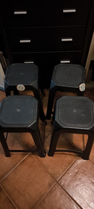 Bancos plástico reciclado