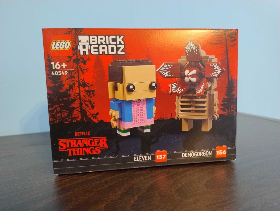 LEGO BrickHeadz 40549 Stranger Things – Demogorgon i Jedenastka UNIKAT