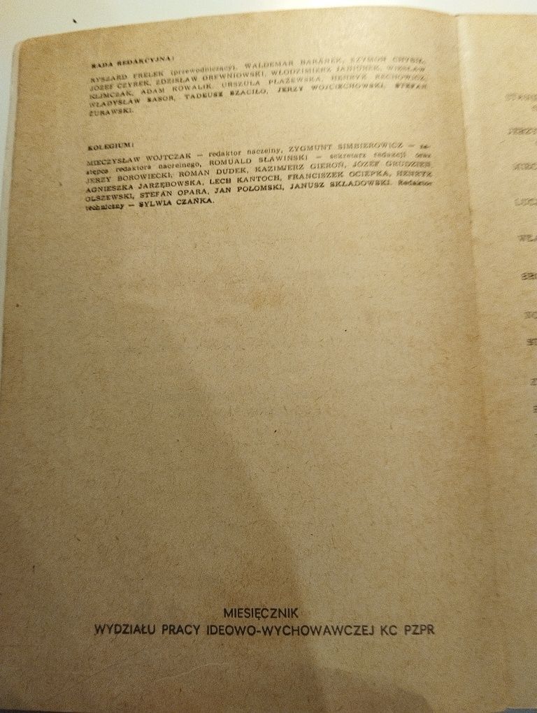 Ideologia i Polityka 1979 Miesięcznik KC PZPR