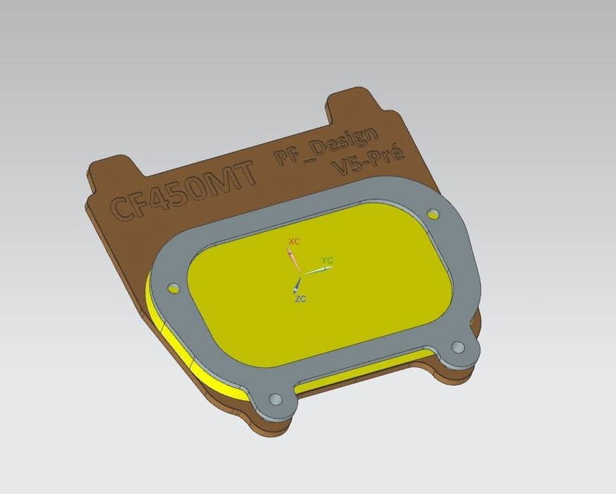 CfCF450mt tampa de filtro com pré-filtro