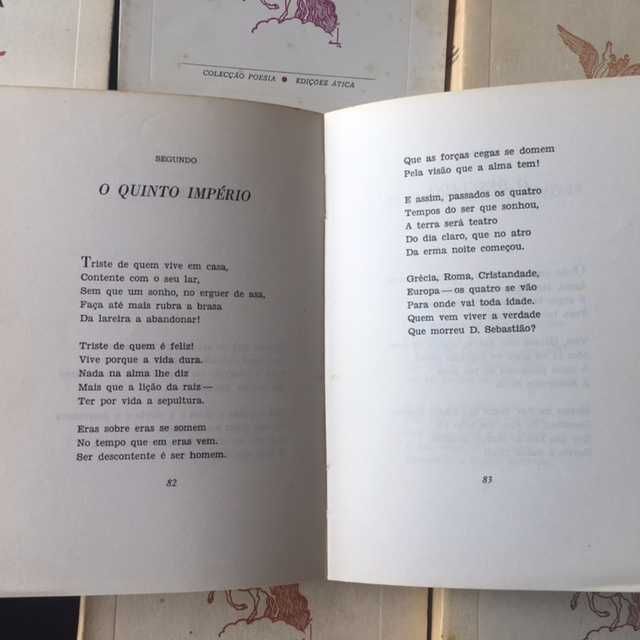 Fernando Pessoa. Obras Completas. Poesia. Mensagem