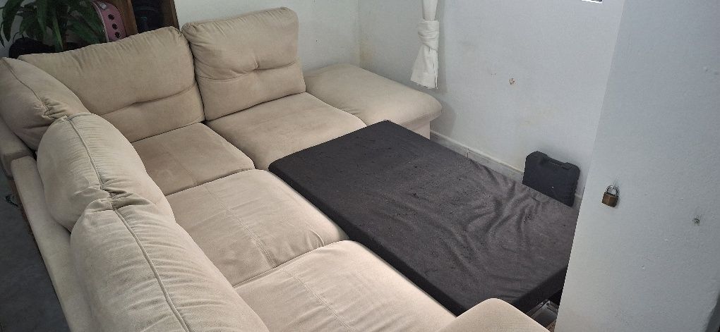 Sofá cama c/ gaveta