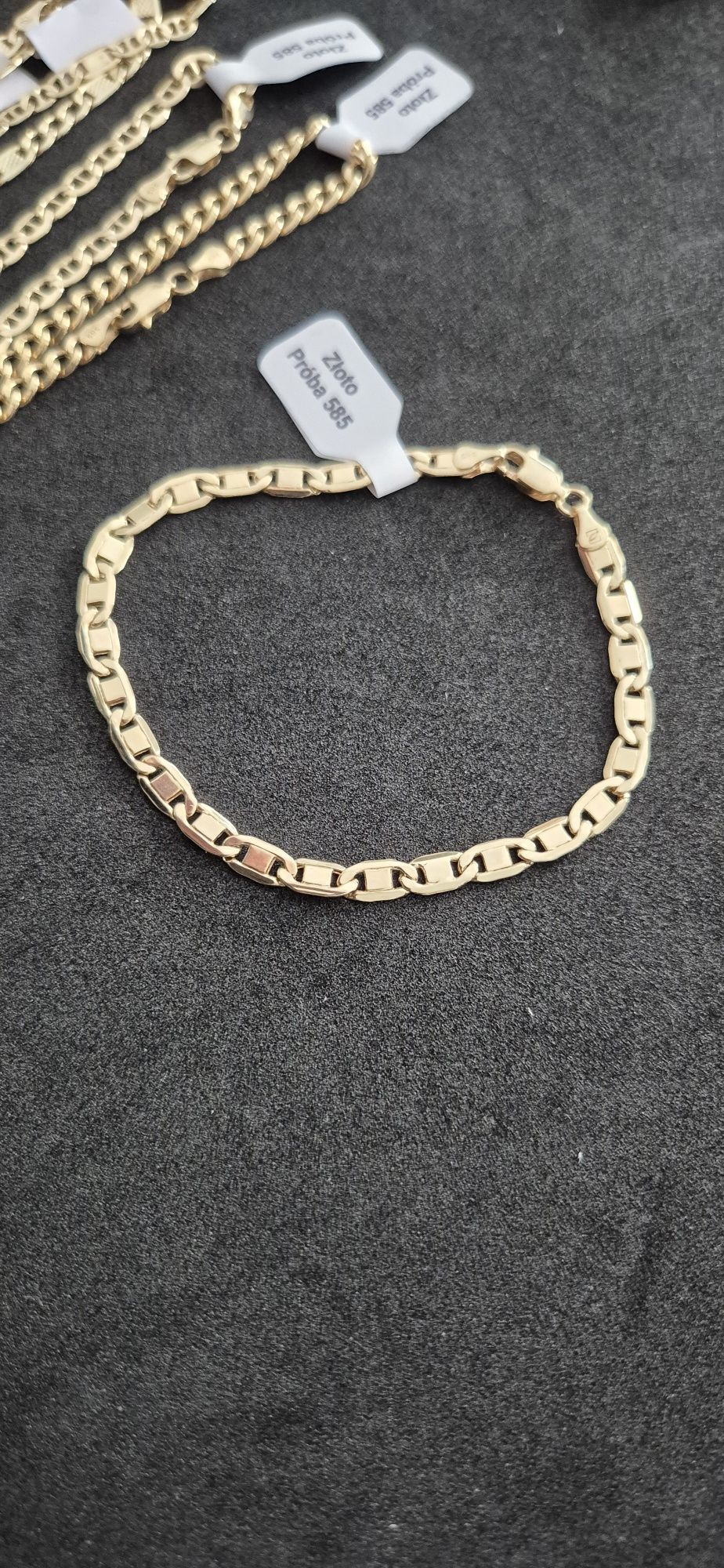 Nowa bransoletka złota pr 585 14K