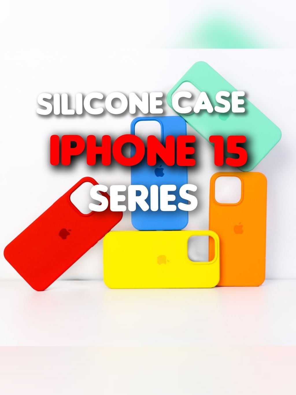 Чехол Silicone Case Full на iPhone 15 Pro Max силикон софттач чохол