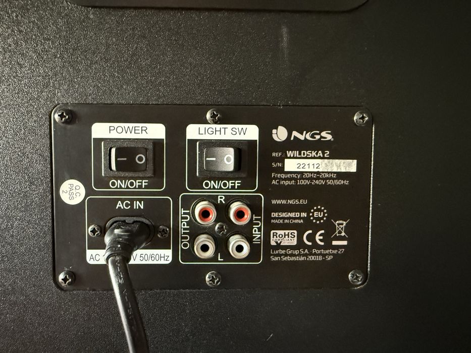 Coluna High Power NGS Wild Ska 2