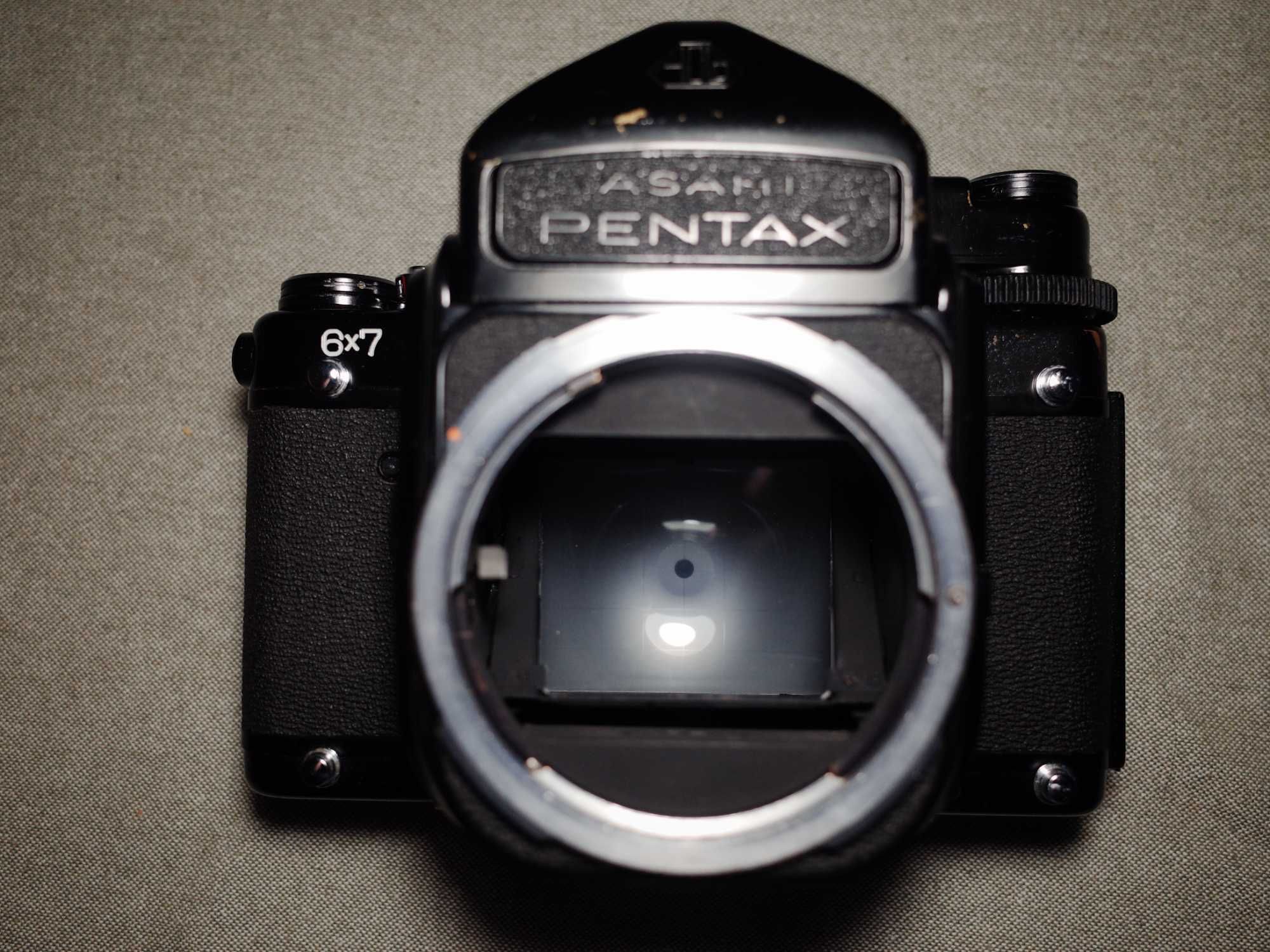 Pentax 6x7 TTL + Takumar 105mm 1:2,4