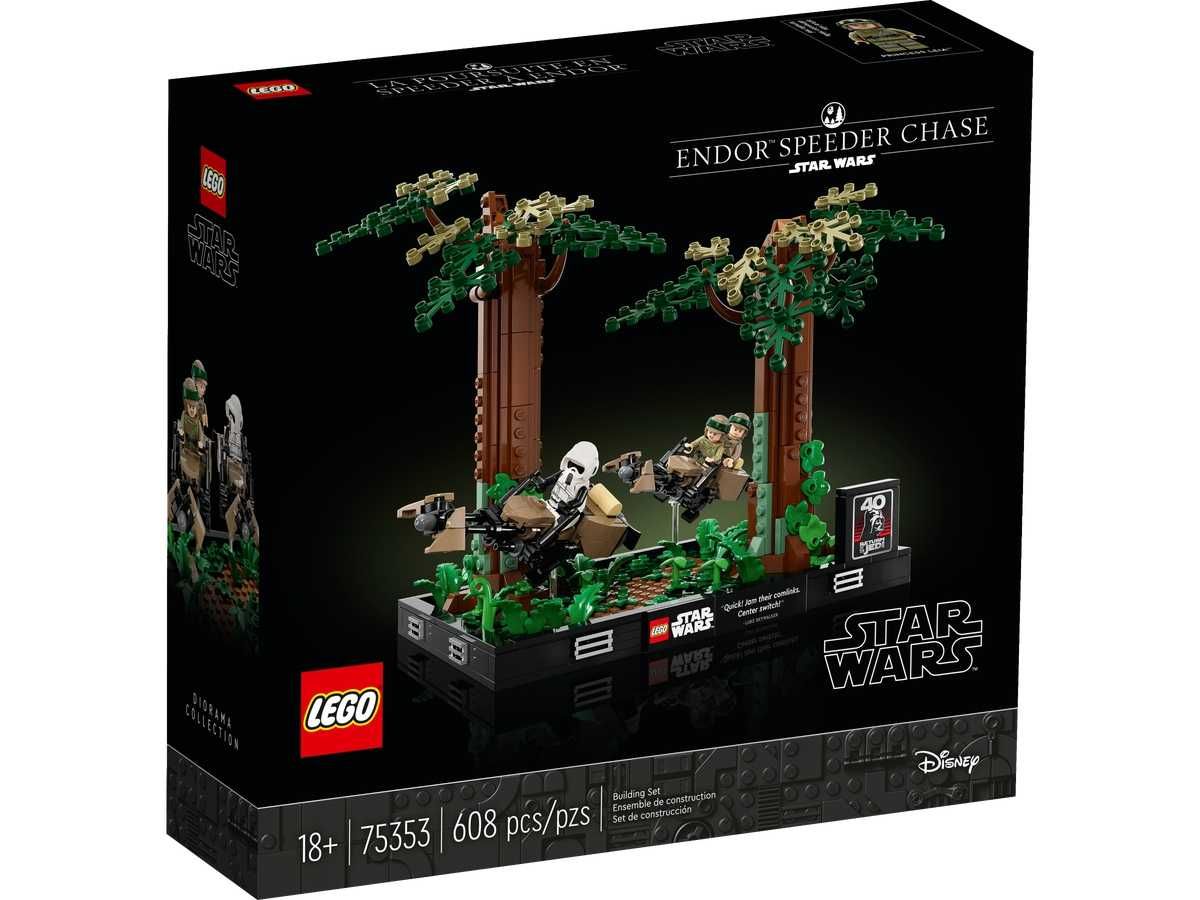 LEGO 75352, LEGO 75353. LEGO Star Wars Dioramas